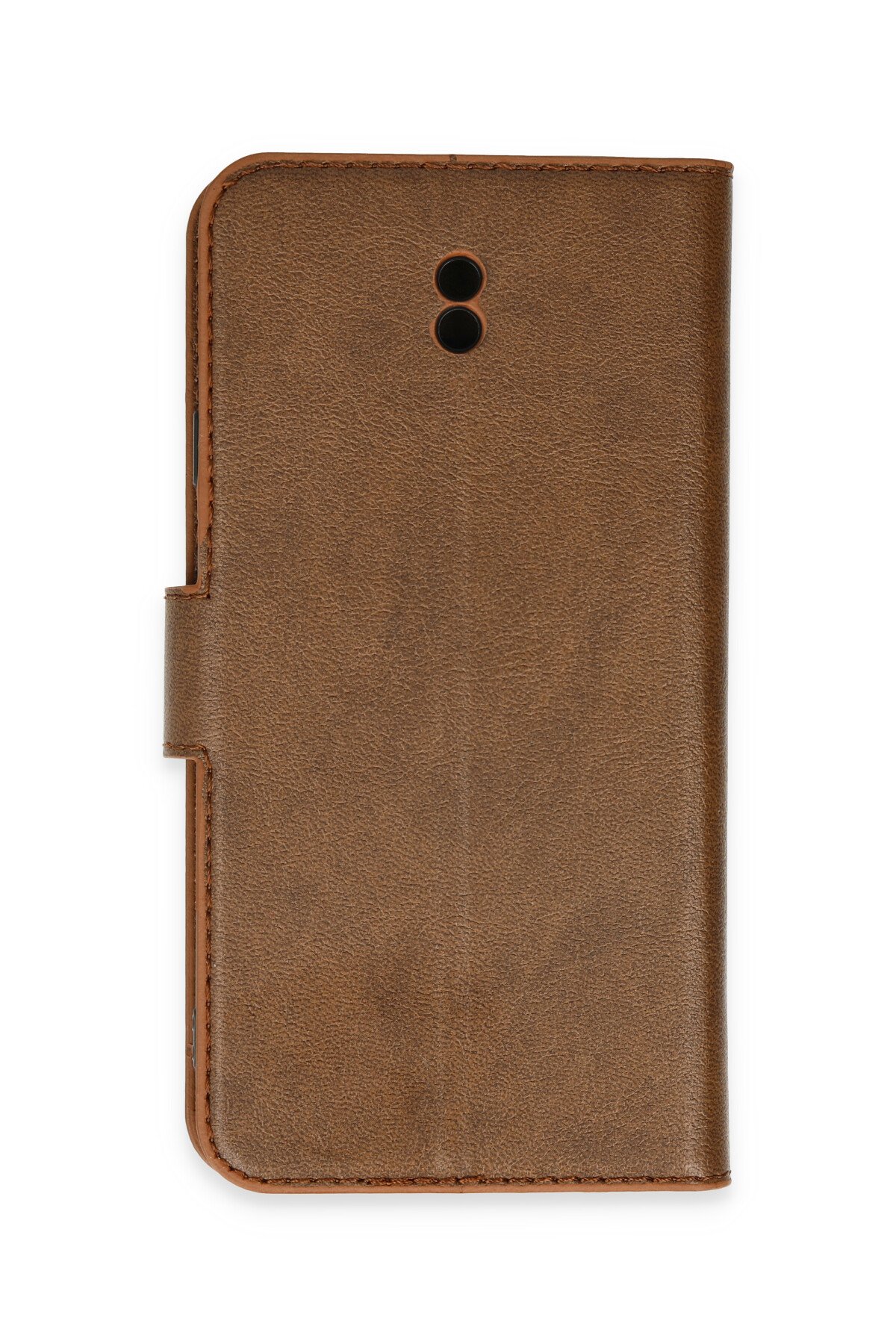 Newface Samsung Galaxy J7 Pro / J730 Kılıf Trend S Plus Kapaklı Kılıf - Taba