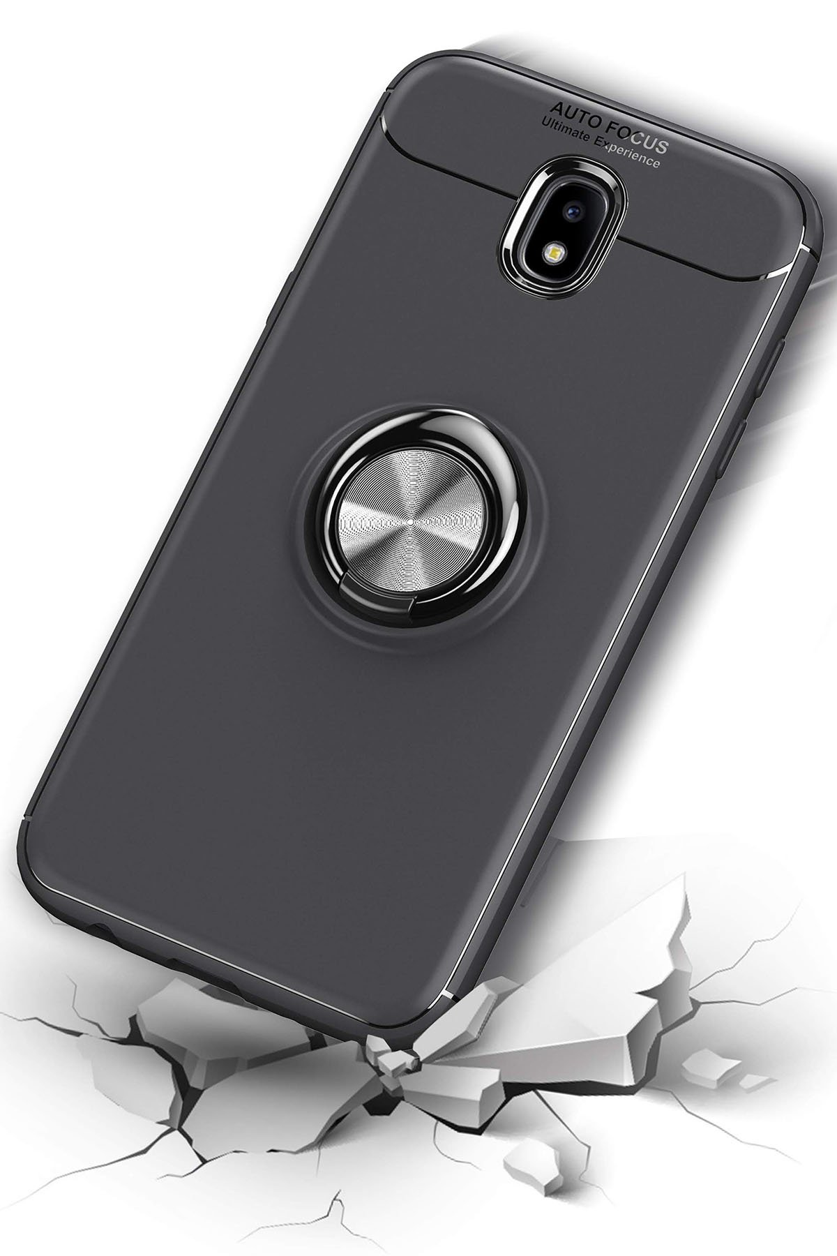 Newface Samsung Galaxy J7 Pro / J730 Kılıf Nano içi Kadife Silikon - Pudra