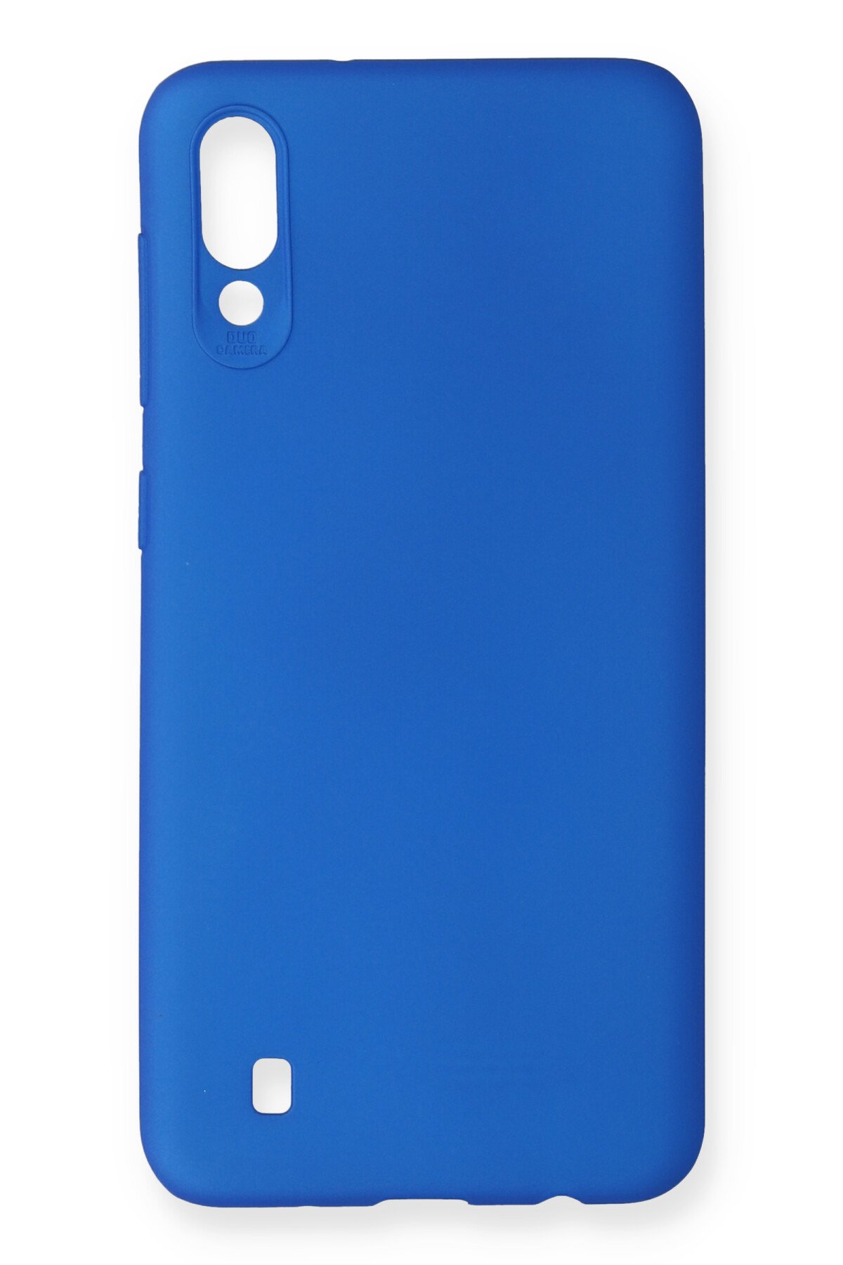 Newface Samsung Galaxy M10 Kılıf First Silikon - Mürdüm