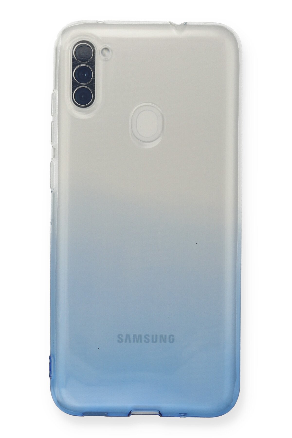 Newface Samsung Galaxy A11 Kılıf Viktor Yüzüklü Silikon - Pudra