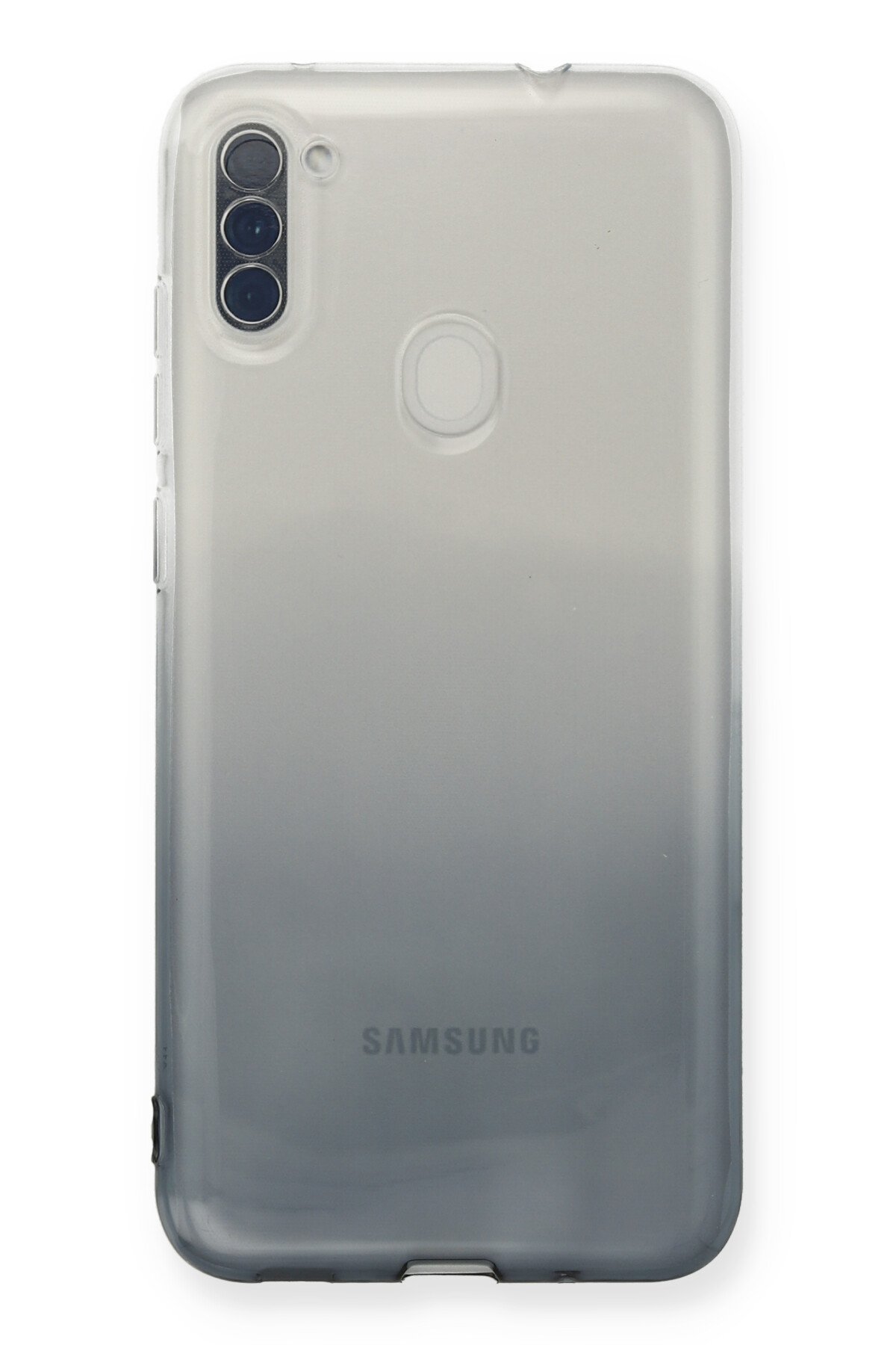 Newface Samsung Galaxy A11 Kılıf Nano içi Kadife  Silikon - Kırmızı