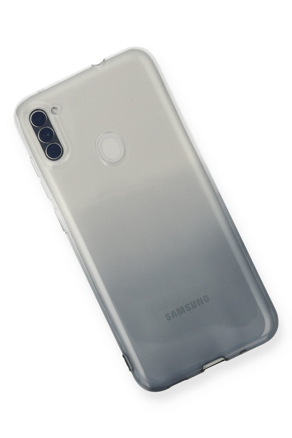 Newface Samsung Galaxy A11 Kılıf Sofya Yüzüklü Silikon Kapak - Kırmızı