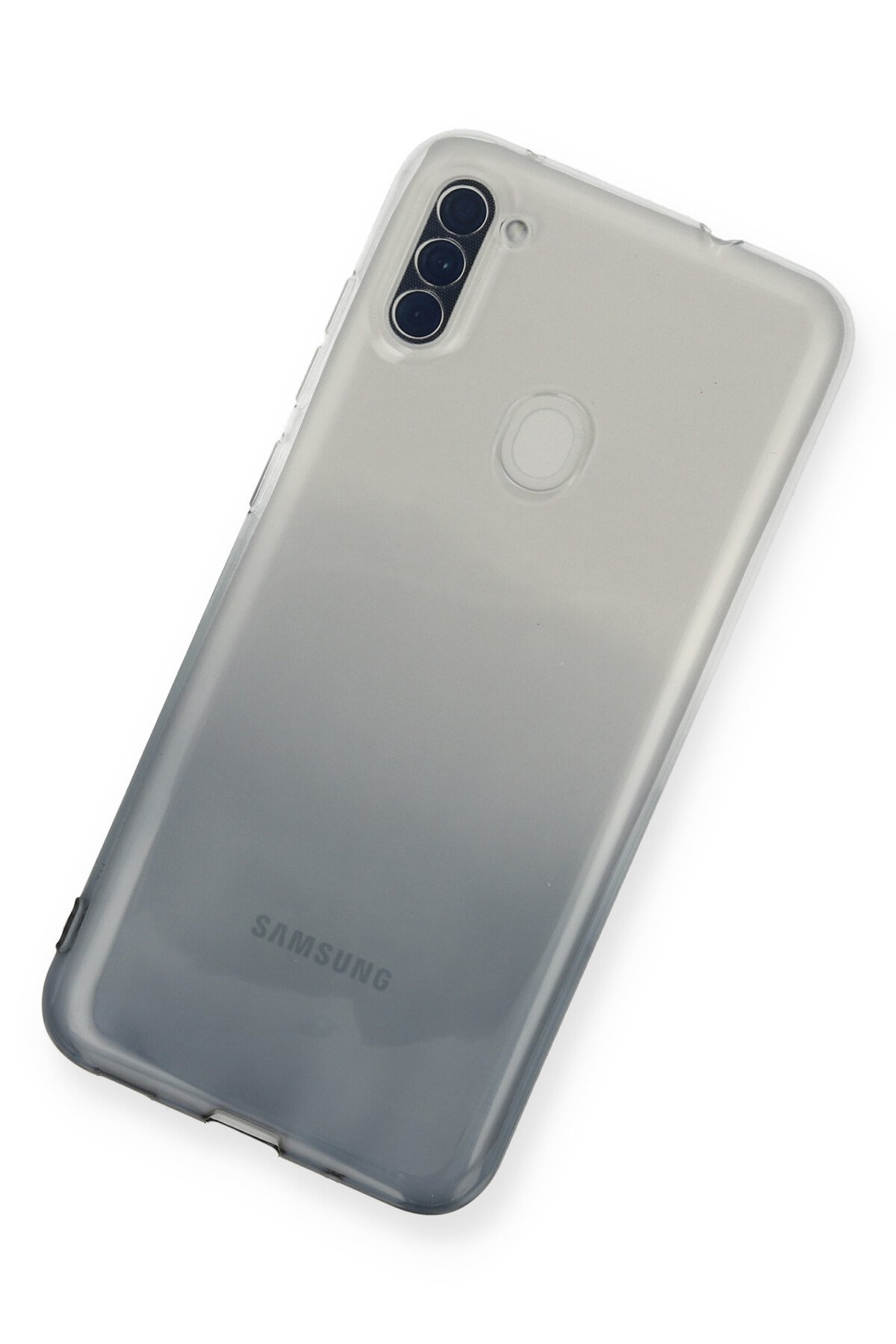 Newface Samsung Galaxy A11 Kılıf Sofya Yüzüklü Silikon Kapak - Kırmızı