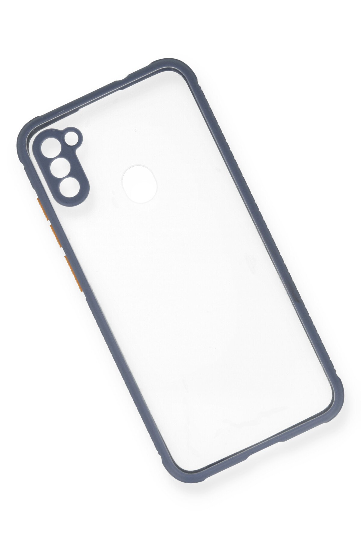 Newface Samsung Galaxy M11 Kılıf Sofya Yüzüklü Silikon Kapak - Kırmızı