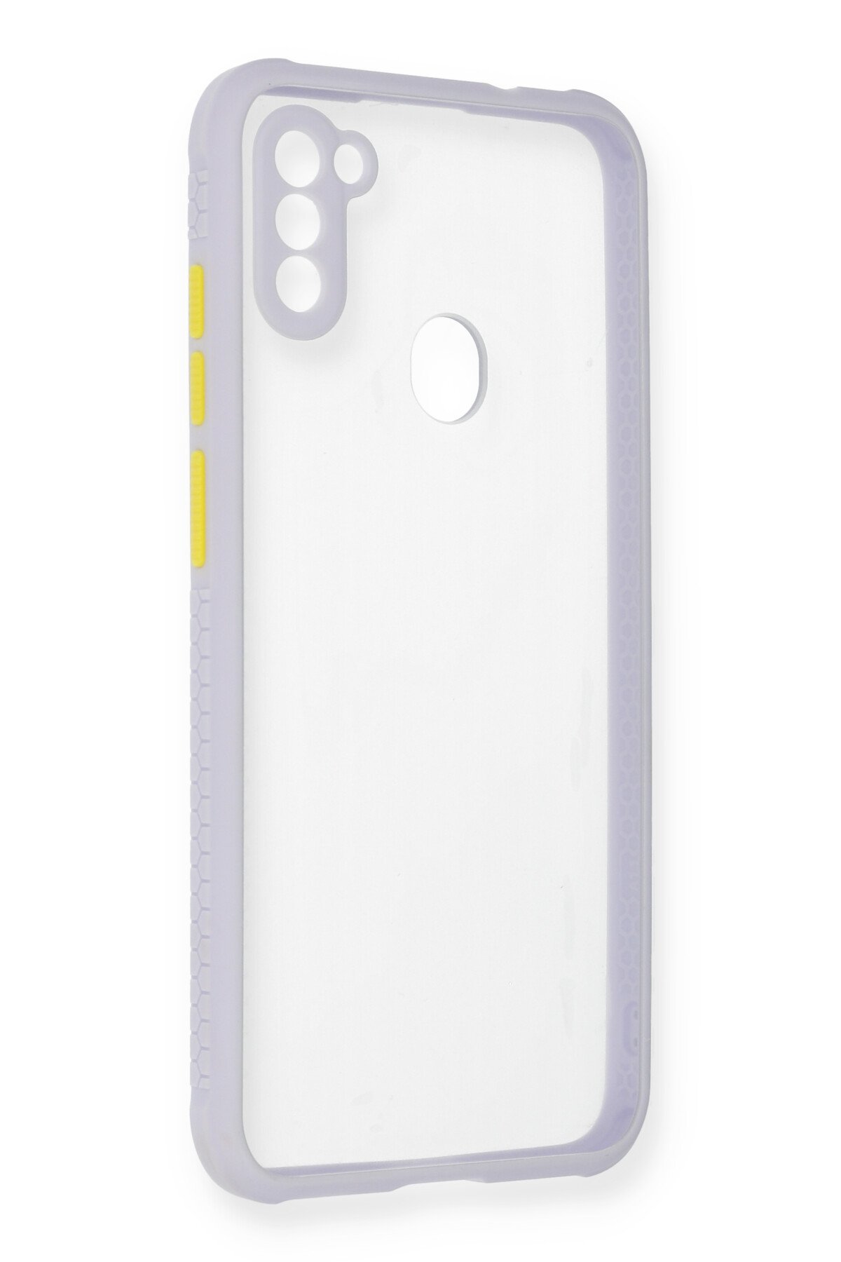 Newface Samsung Galaxy M11 Kılıf Nano içi Kadife Silikon - Siyah