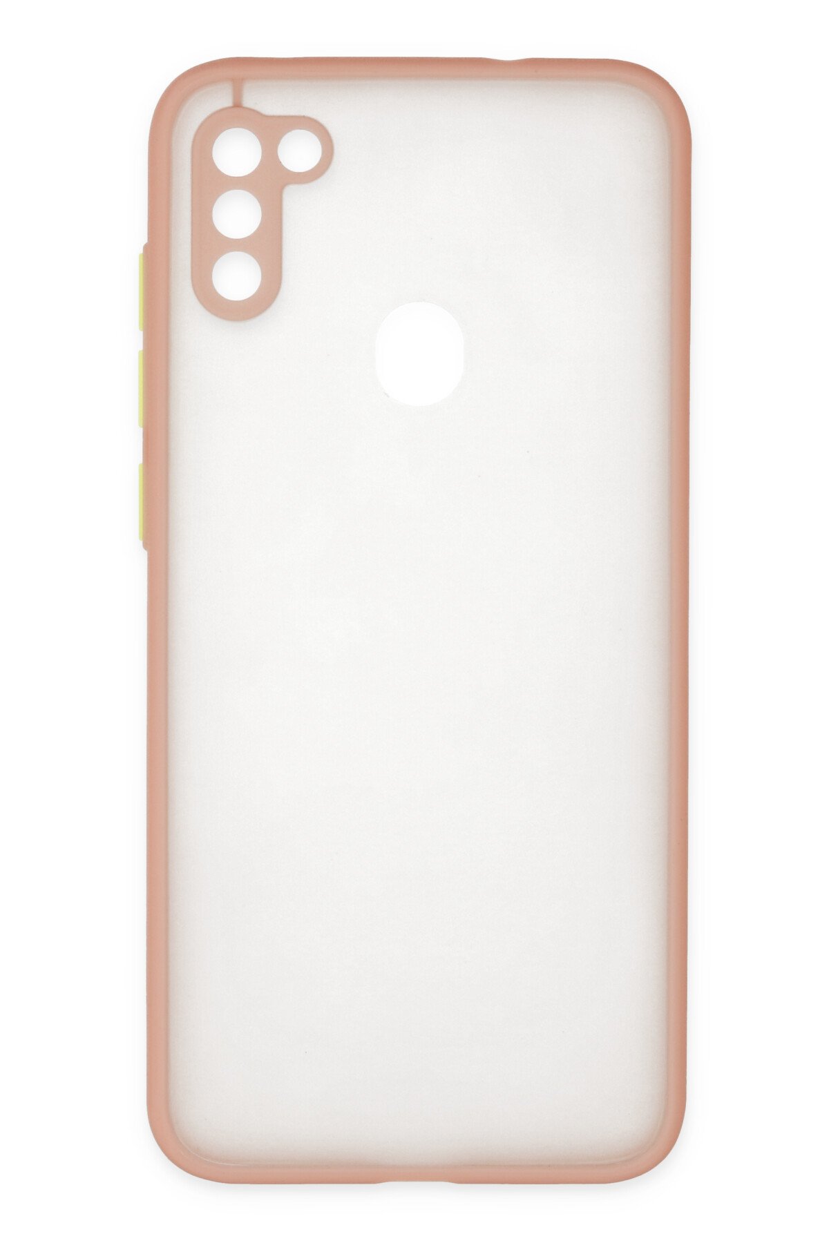 Newface Samsung Galaxy M11 Kılıf Nano içi Kadife Silikon - Turkuaz