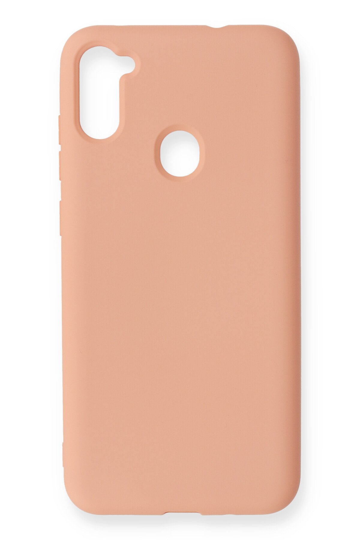 Newface Samsung Galaxy A11 Kılıf Range Yüzüklü Silikon - Siyah-Gold
