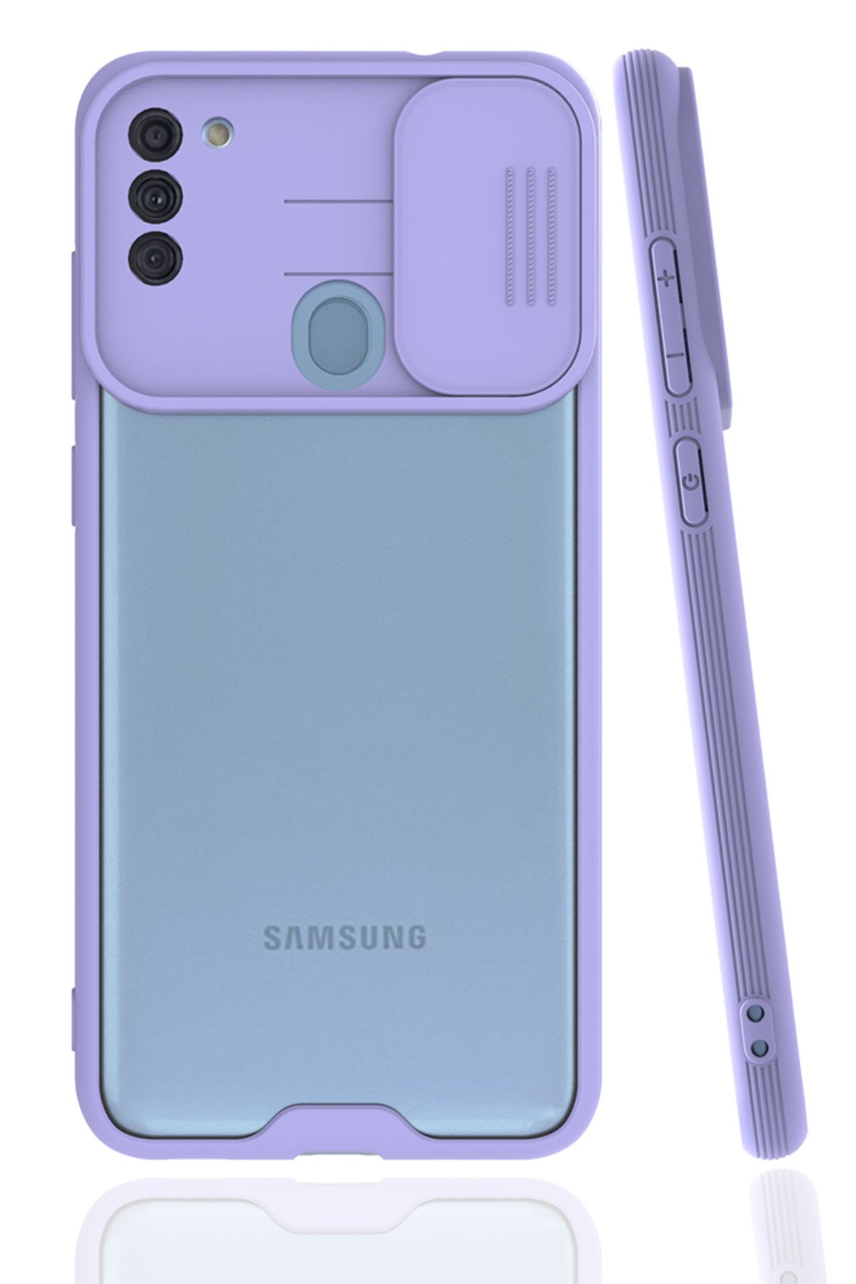 Newface Samsung Galaxy A11 Kılıf Platin Silikon - Siyah