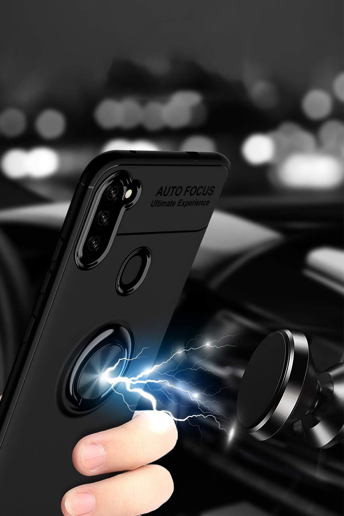 Newface Samsung Galaxy M11 Kılıf Montreal Silikon Kapak - Lacivert