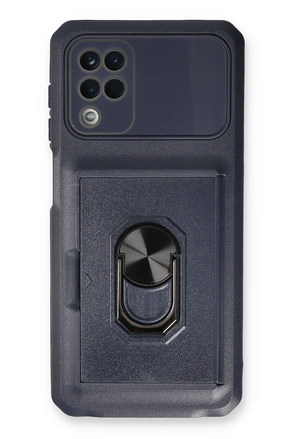 Newface Samsung Galaxy M12 Kılıf Volet Silikon - Beyaz