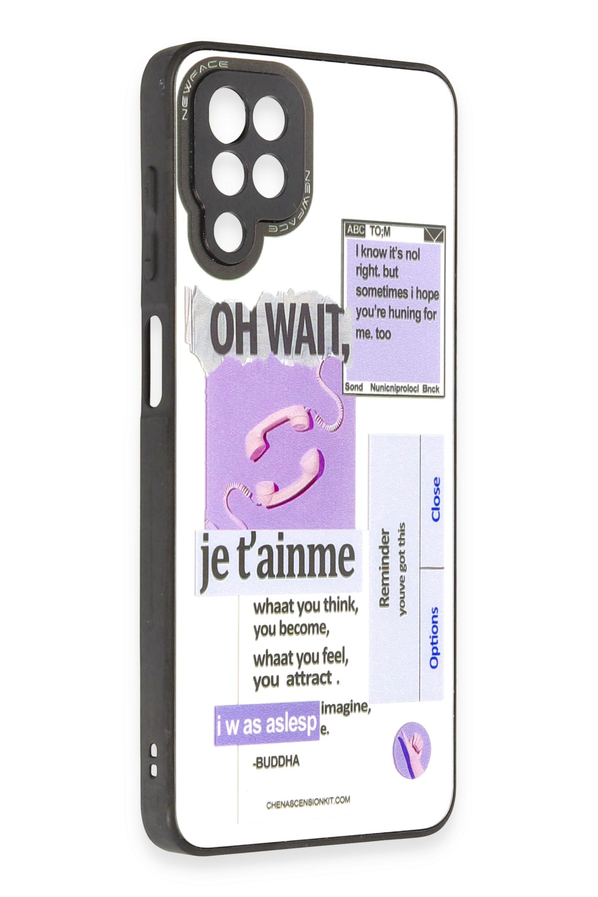 Newface Samsung Galaxy M12 Kılıf Auto Focus Kapak - Kırmızı