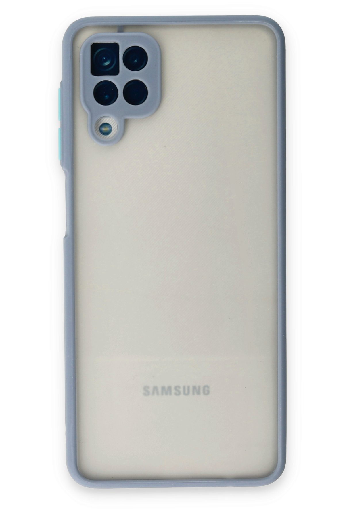 Newface Samsung Galaxy M12 Kılıf First Silikon - Siyah