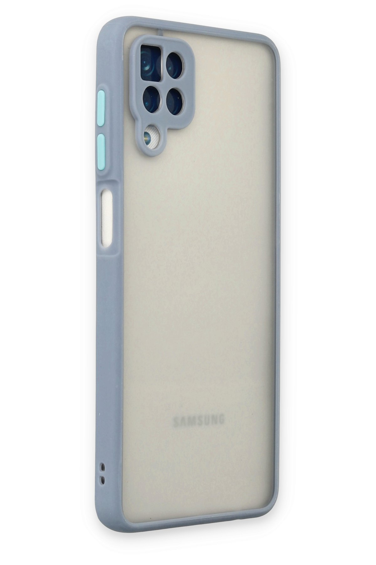 Newface Samsung Galaxy M12 Kılıf First Silikon - Siyah