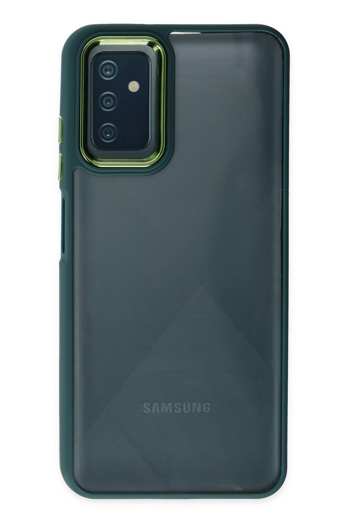Newface Samsung Galaxy M13 Kılıf Pars Lens Yüzüklü Silikon - Siyah