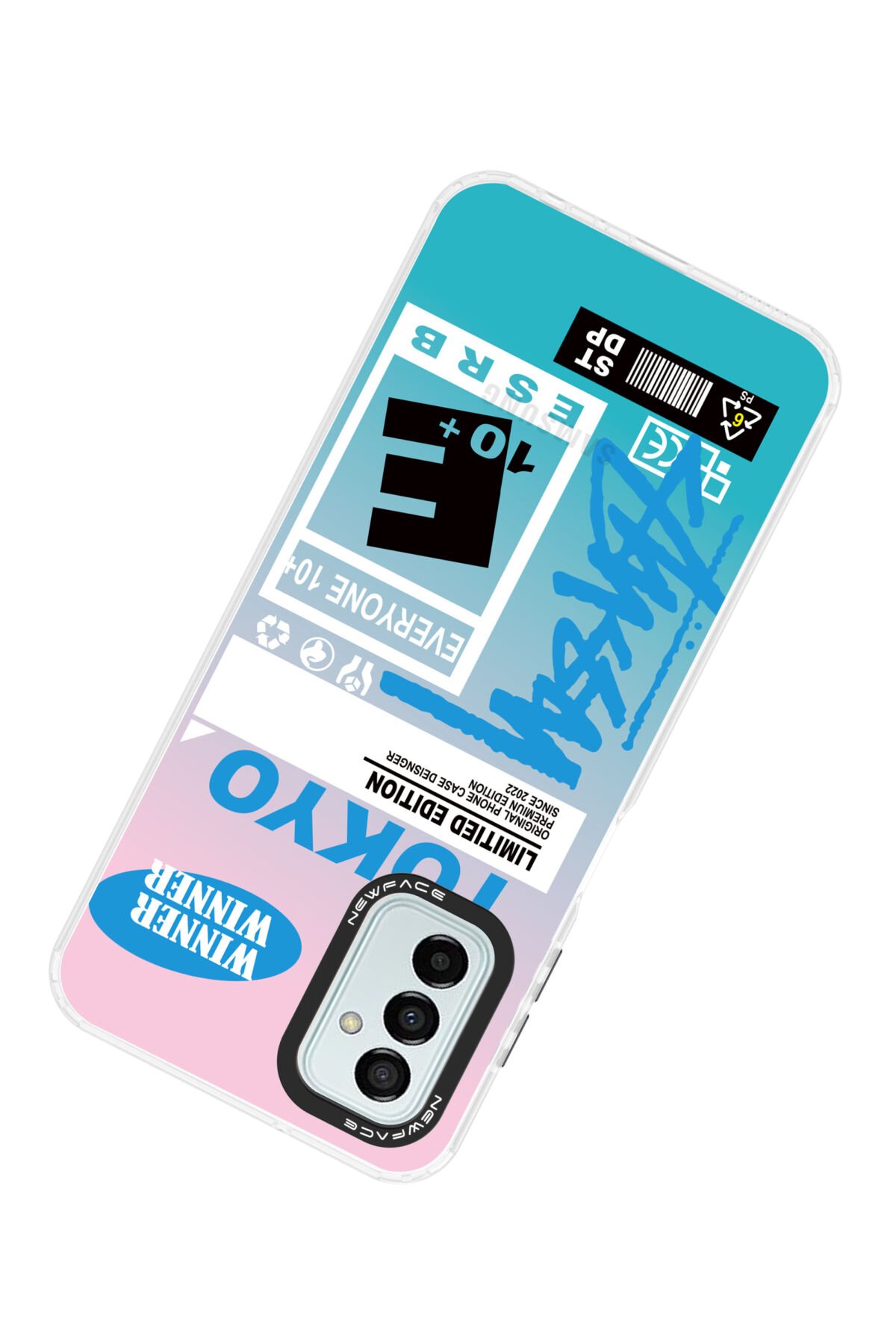 Newface Samsung Galaxy M13 Kılıf Platin Silikon - Yeşil