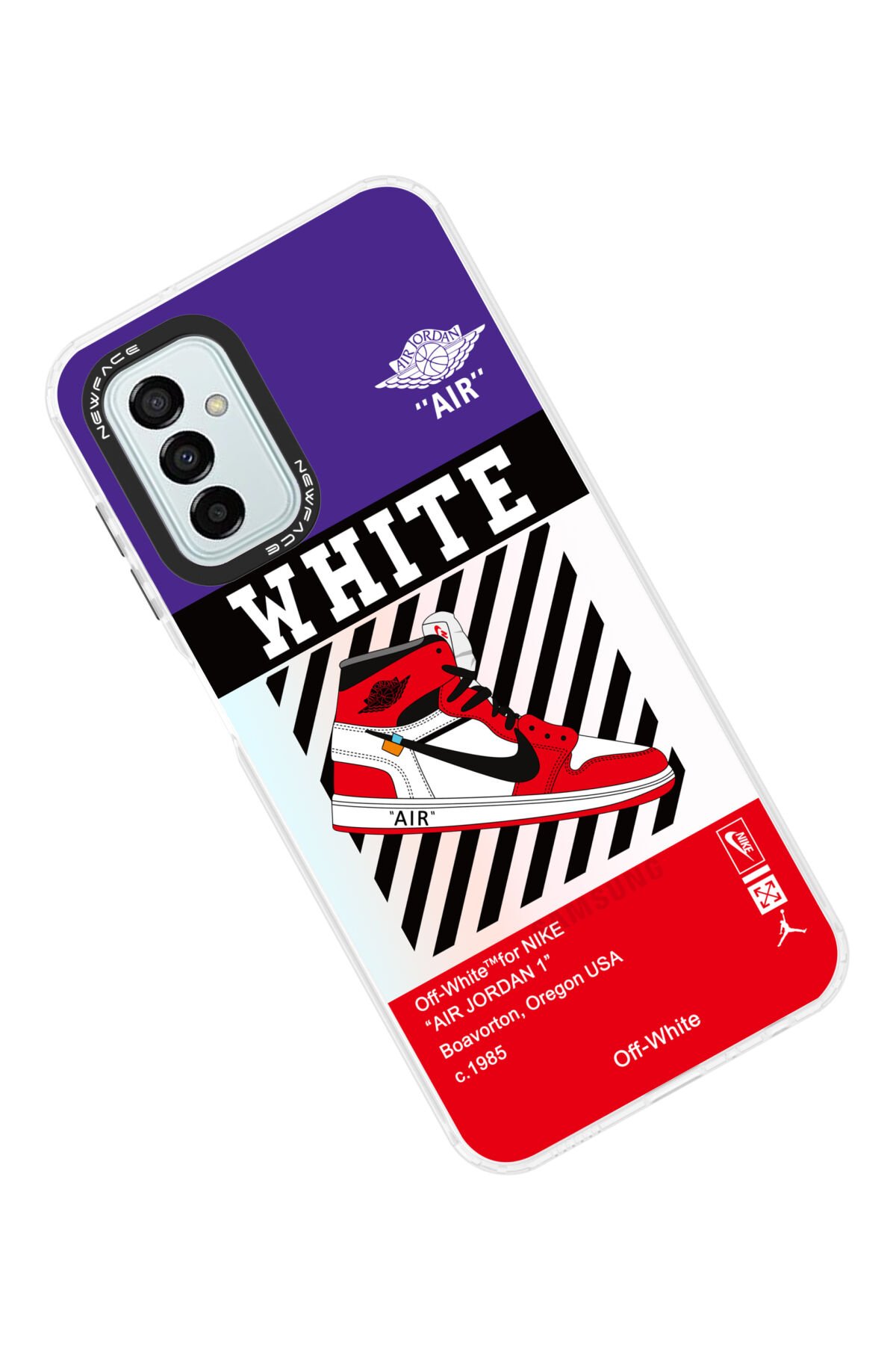 Newface Samsung Galaxy M13 Kılıf Estoril Desenli Kapak - Estoril - 4