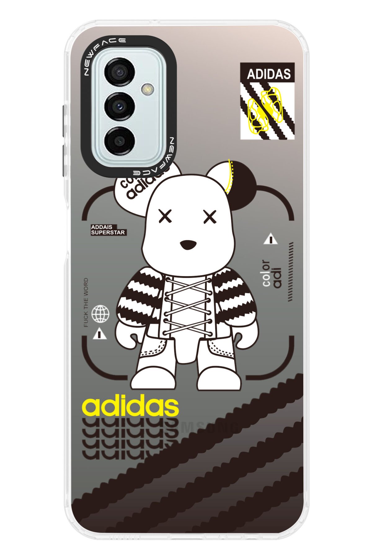 Newface Samsung Galaxy M13 Kılıf Mirror Desenli Kapak - Mirror - 4