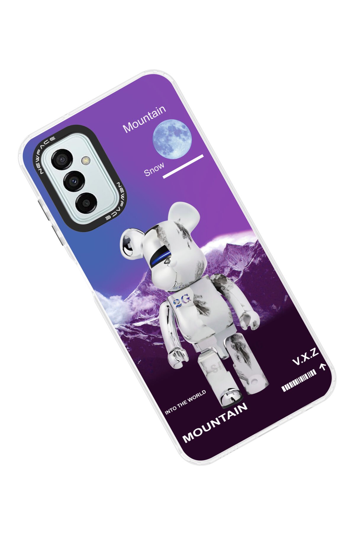 Newface Samsung Galaxy M13 Kılıf Platin Silikon - Yeşil