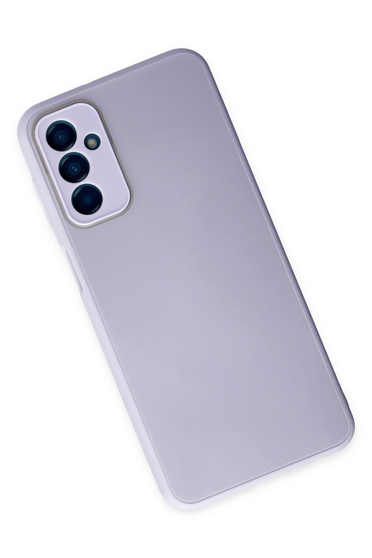 Newface Samsung Galaxy M13 Kılıf Loop Deri Silikon - Kahverengi