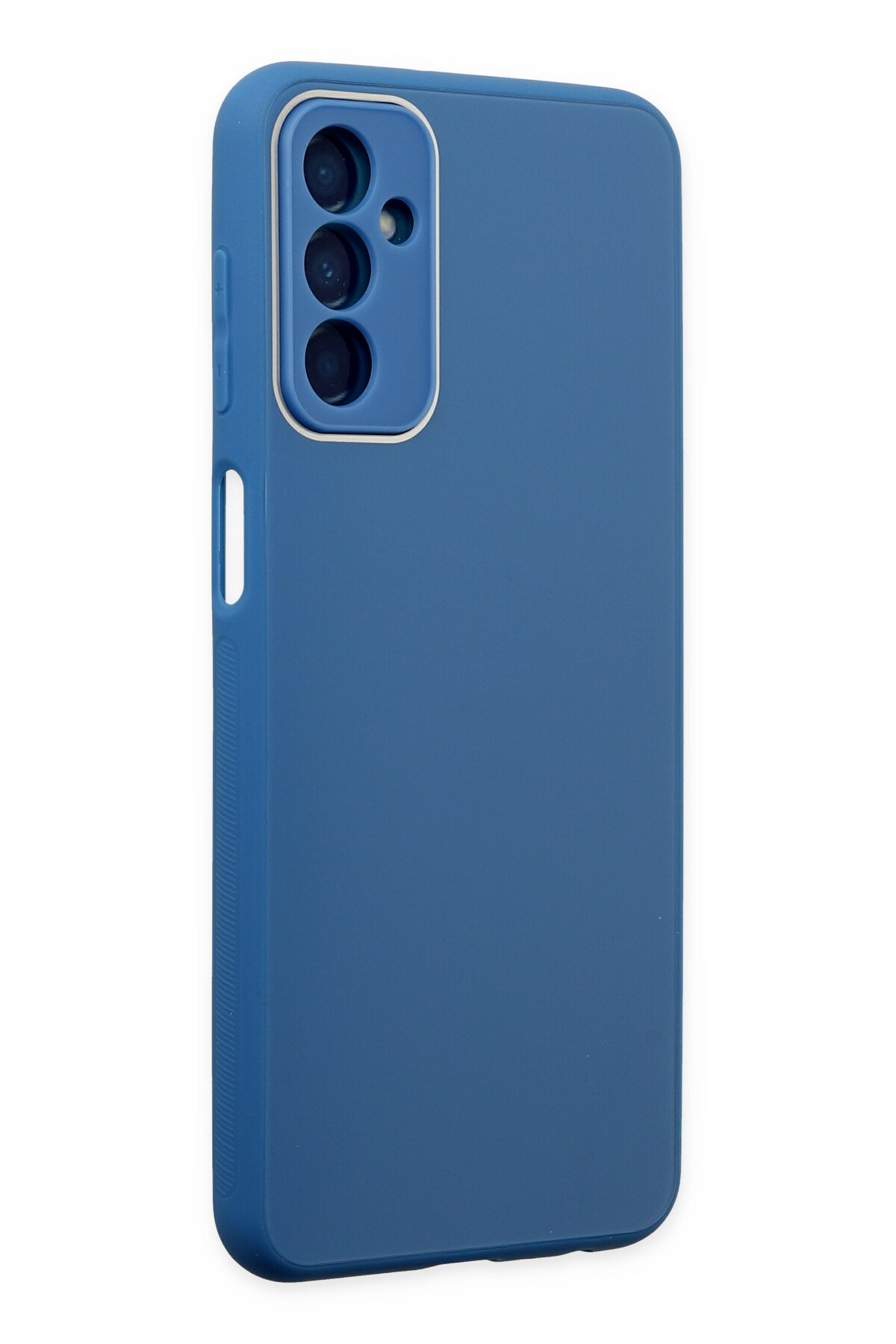 Newface Samsung Galaxy M13 Kılıf Pars Lens Yüzüklü Silikon - Gold