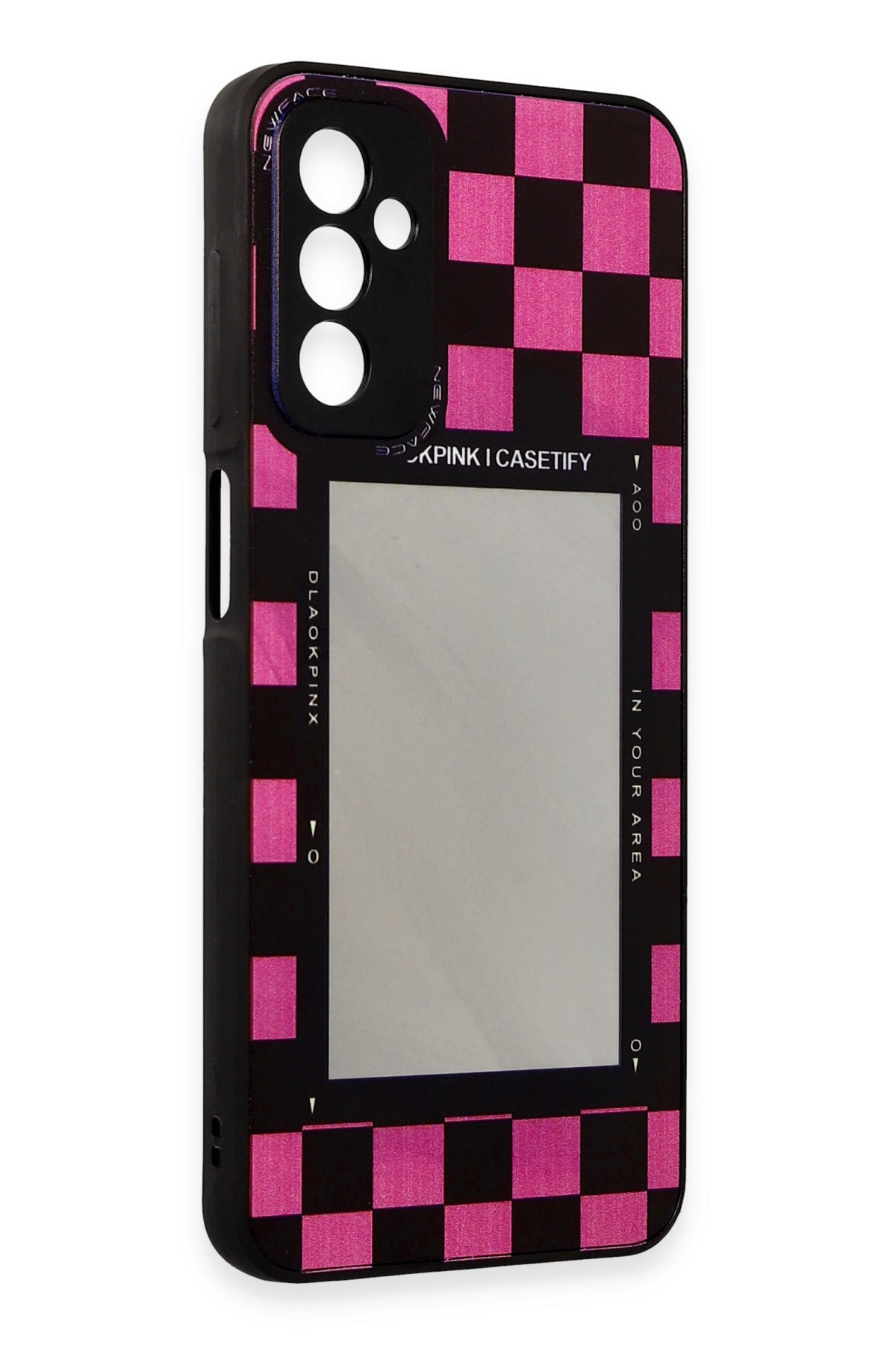 Newface Samsung Galaxy M13 Kılıf Dora Kapak - Pudra