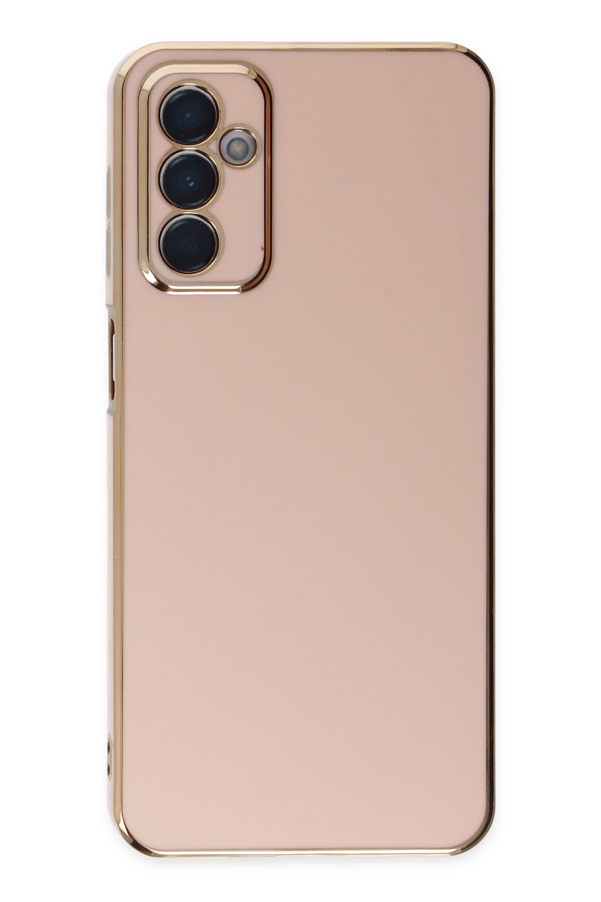 Newface Samsung Galaxy M13 Kılıf Platin Silikon - Siyah