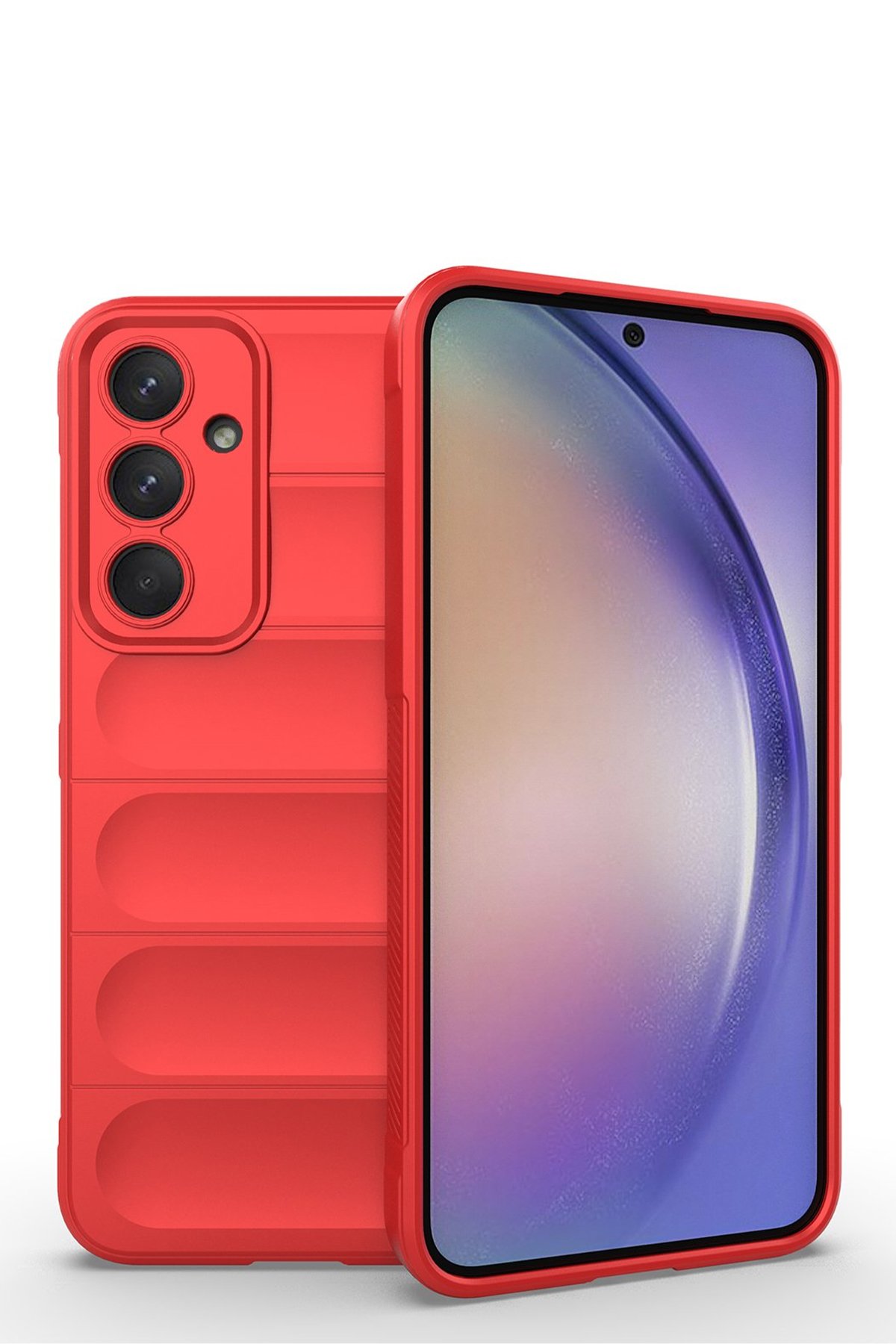 Newface Samsung Galaxy M14 5G Kılıf Volet Silikon - Pembe