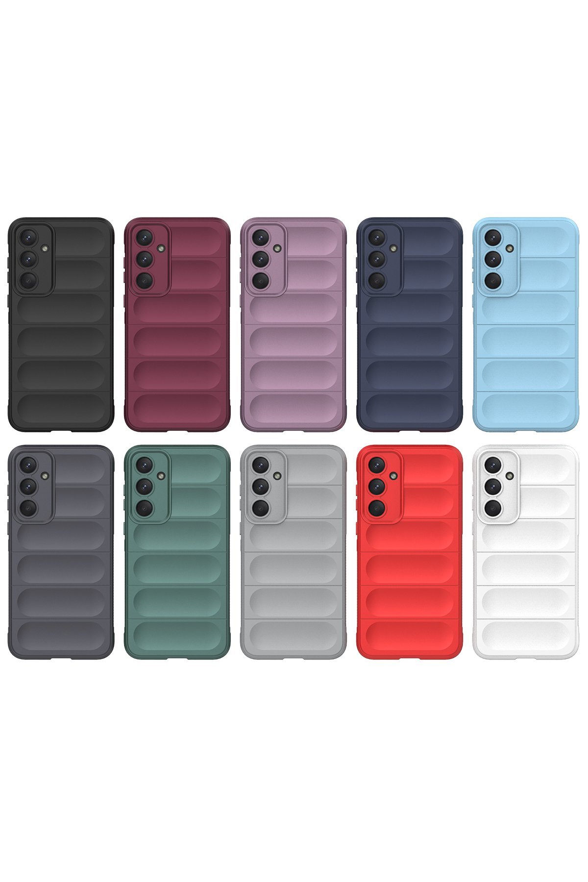 Newface Samsung Galaxy M14 5G Kılıf Mirror Desenli Kapak - Mirror - 13