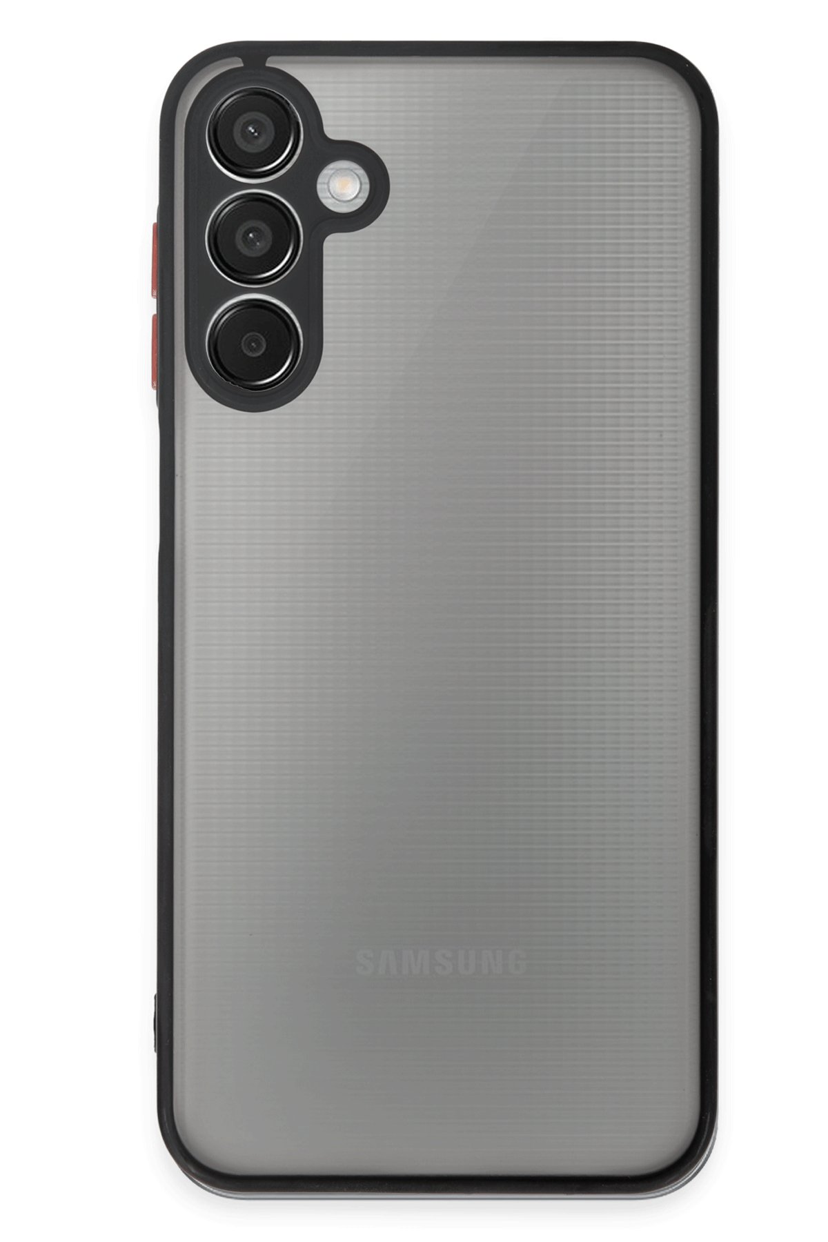 Newface Samsung Galaxy M15 Kılıf Pars Lens Yüzüklü Silikon - Gold
