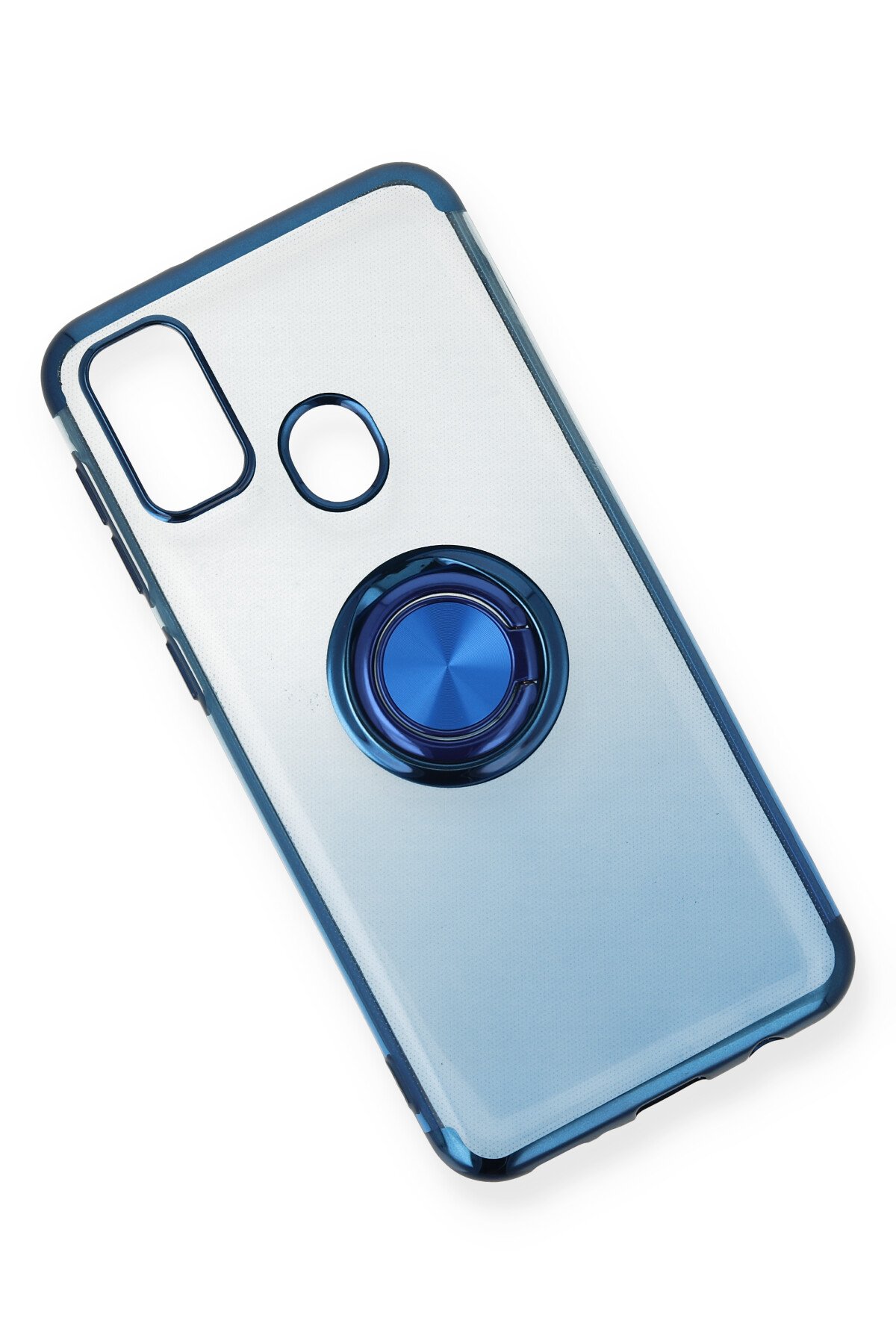 Newface Samsung Galaxy M21 Kılıf Nano içi Kadife  Silikon - Lila