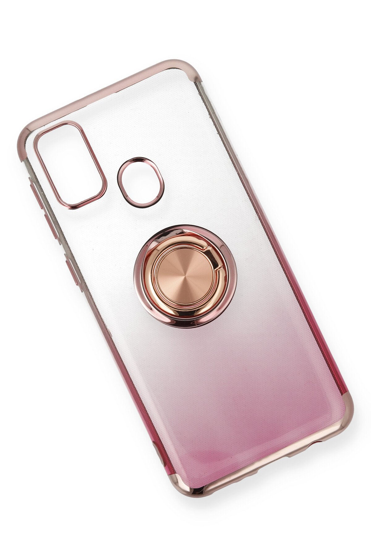 Newface Samsung Galaxy M30S Kılıf Nano içi Kadife Silikon - Sarı