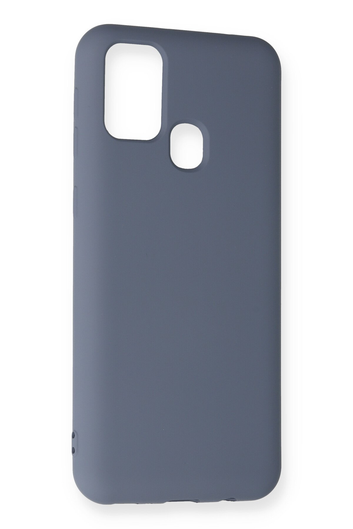 Newface Samsung Galaxy M31 Kılıf S Silikon - Mavi