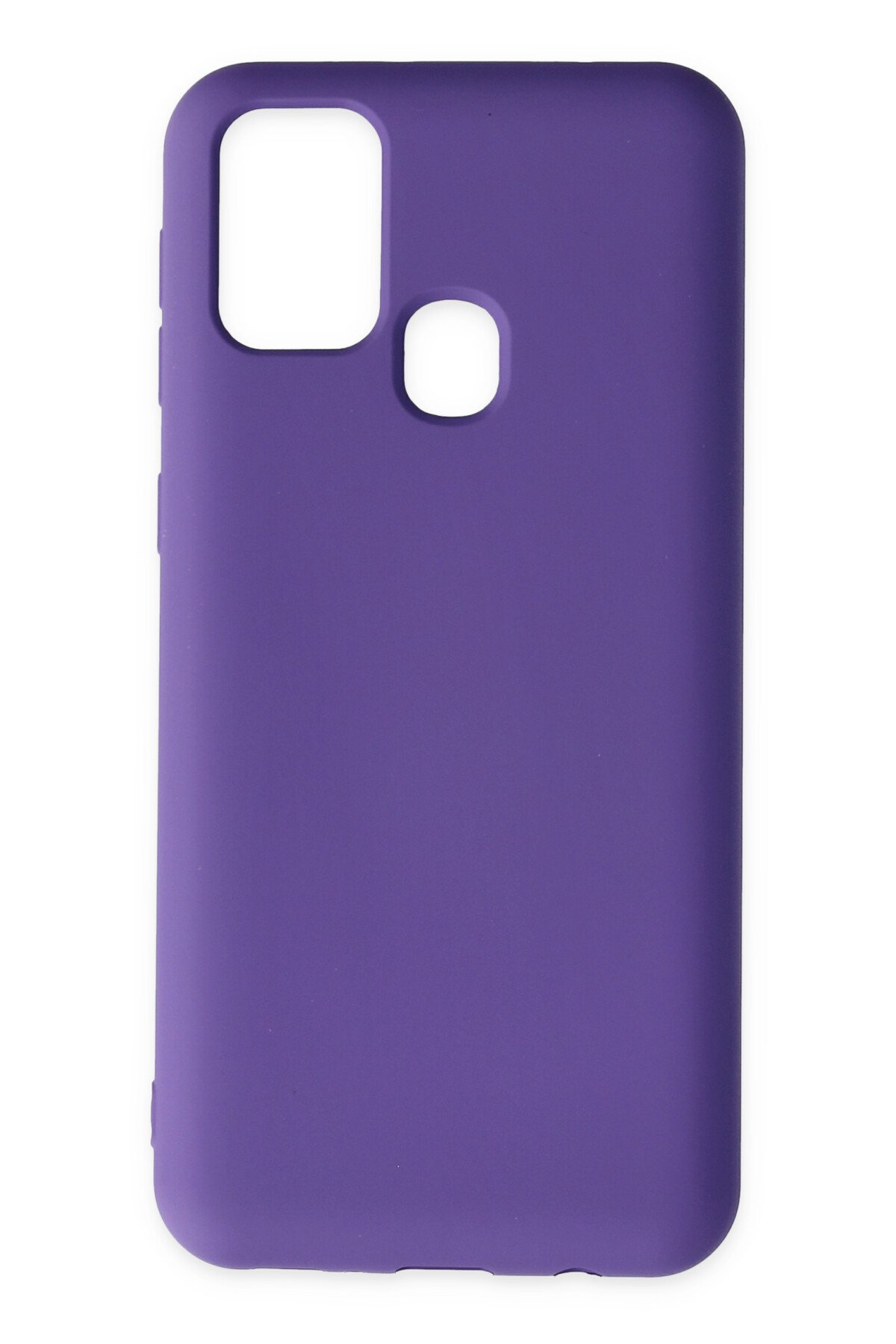 Newface Samsung Galaxy M21 Kılıf Nano içi Kadife Silikon - Turkuaz