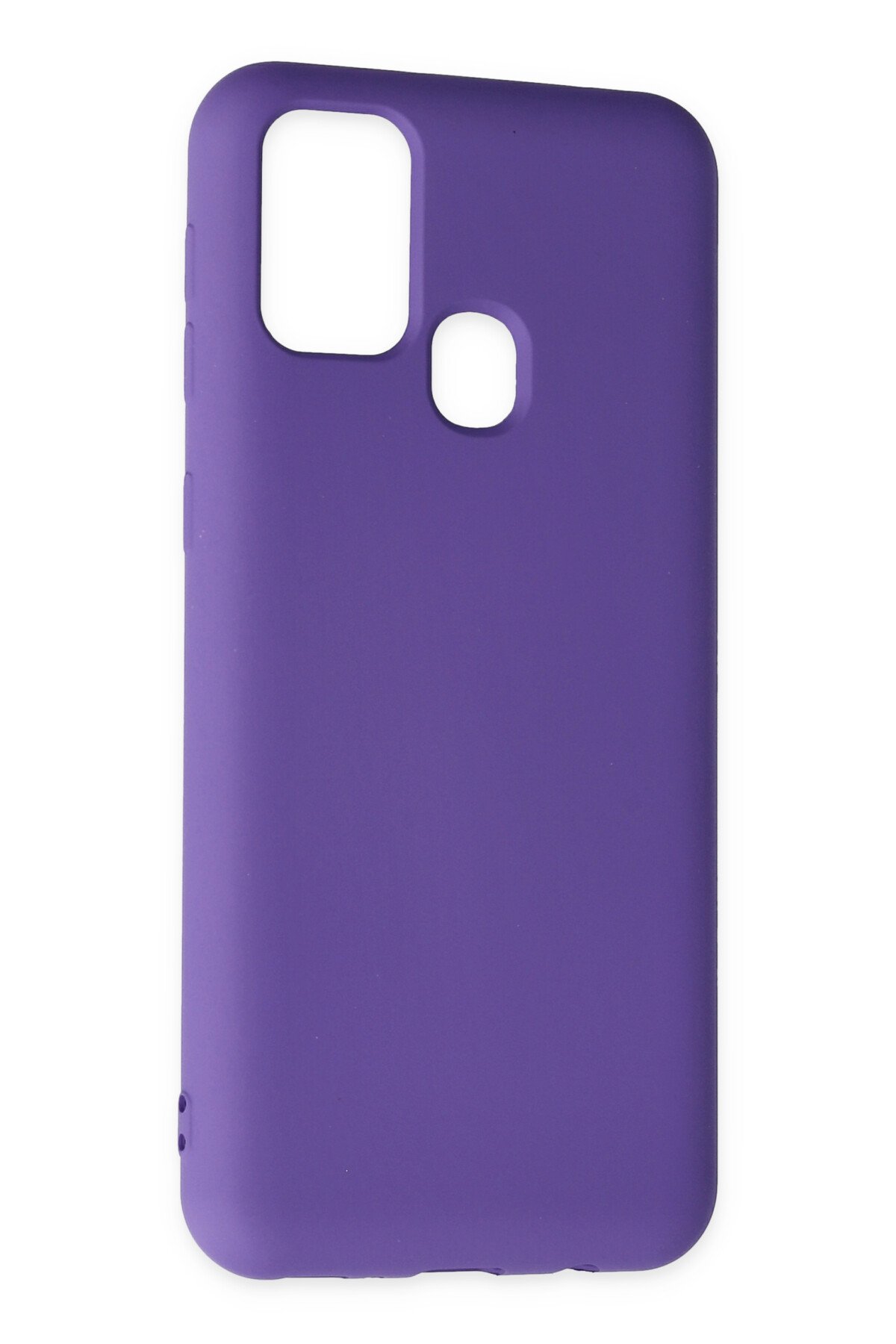 Newface Samsung Galaxy M21 Kılıf Nano içi Kadife Silikon - Turkuaz