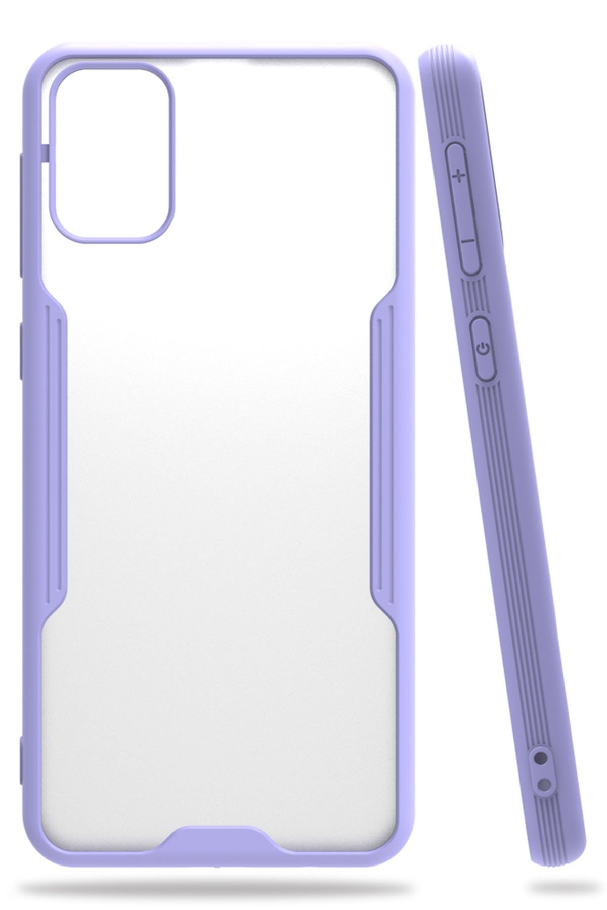 Newface Samsung Galaxy M21 Kılıf Nano içi Kadife  Silikon - Siyah