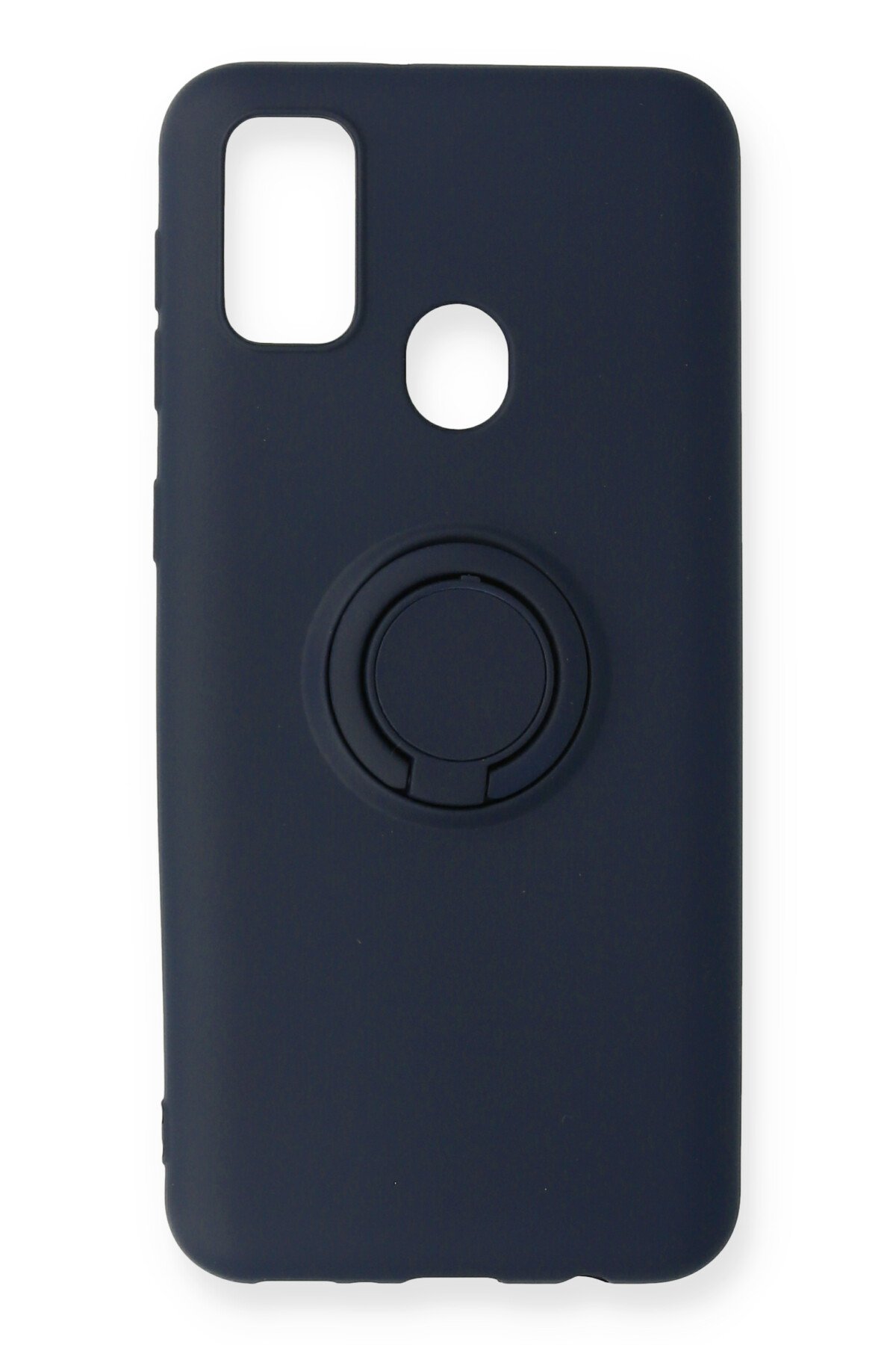 Newface Samsung Galaxy M30S Kılıf Nano içi Kadife Silikon - Turuncu