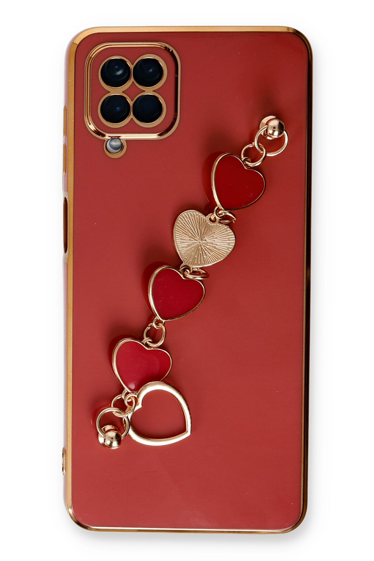 Newface Samsung Galaxy M22 Kılıf Zegna Yüzüklü Silikon Kapak - Siyah