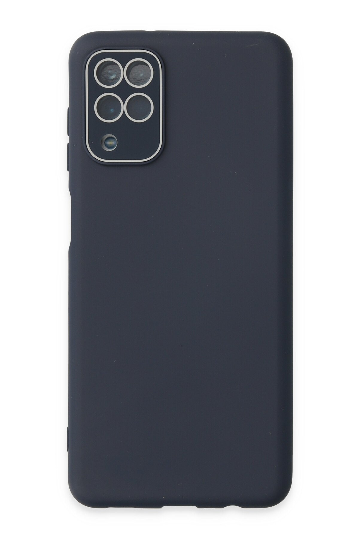 Newface Samsung Galaxy M22 Kılıf Liva Lens Silikon - Rose