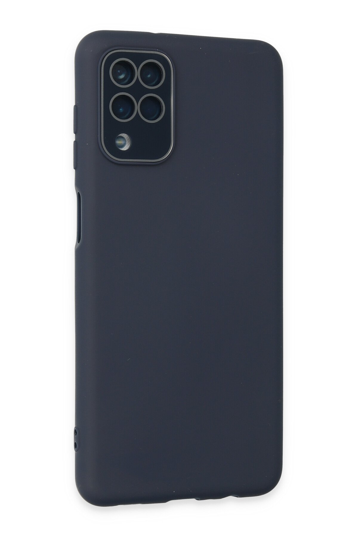Newface Samsung Galaxy M22 Kılıf Liva Lens Silikon - Rose