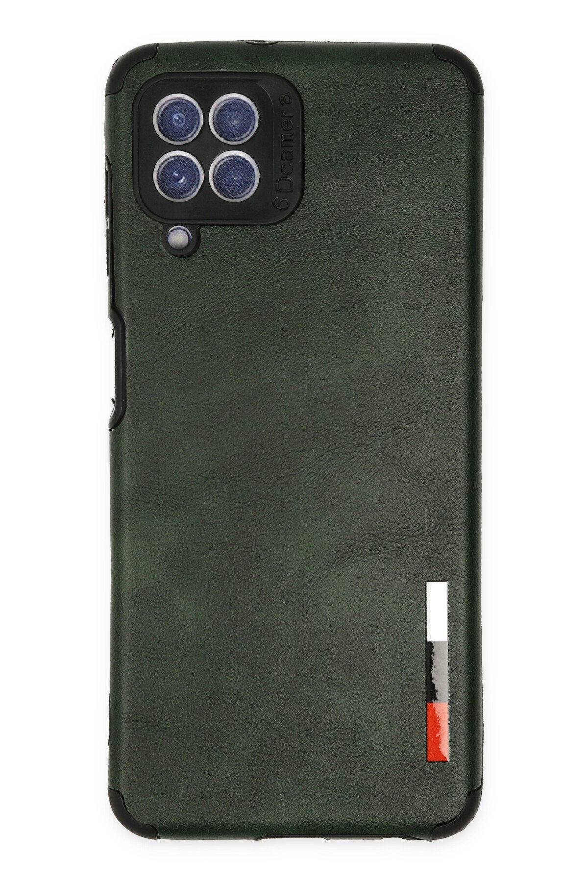 Newface Samsung Galaxy M22 Kılıf Pars Lens Yüzüklü Silikon - Gold