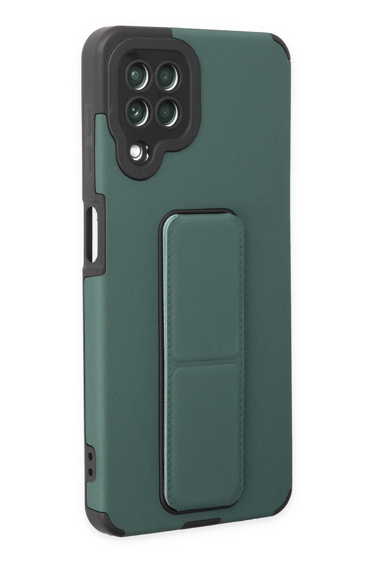 Newface Samsung Galaxy M22 Kılıf Montreal Silikon Kapak - Siyah