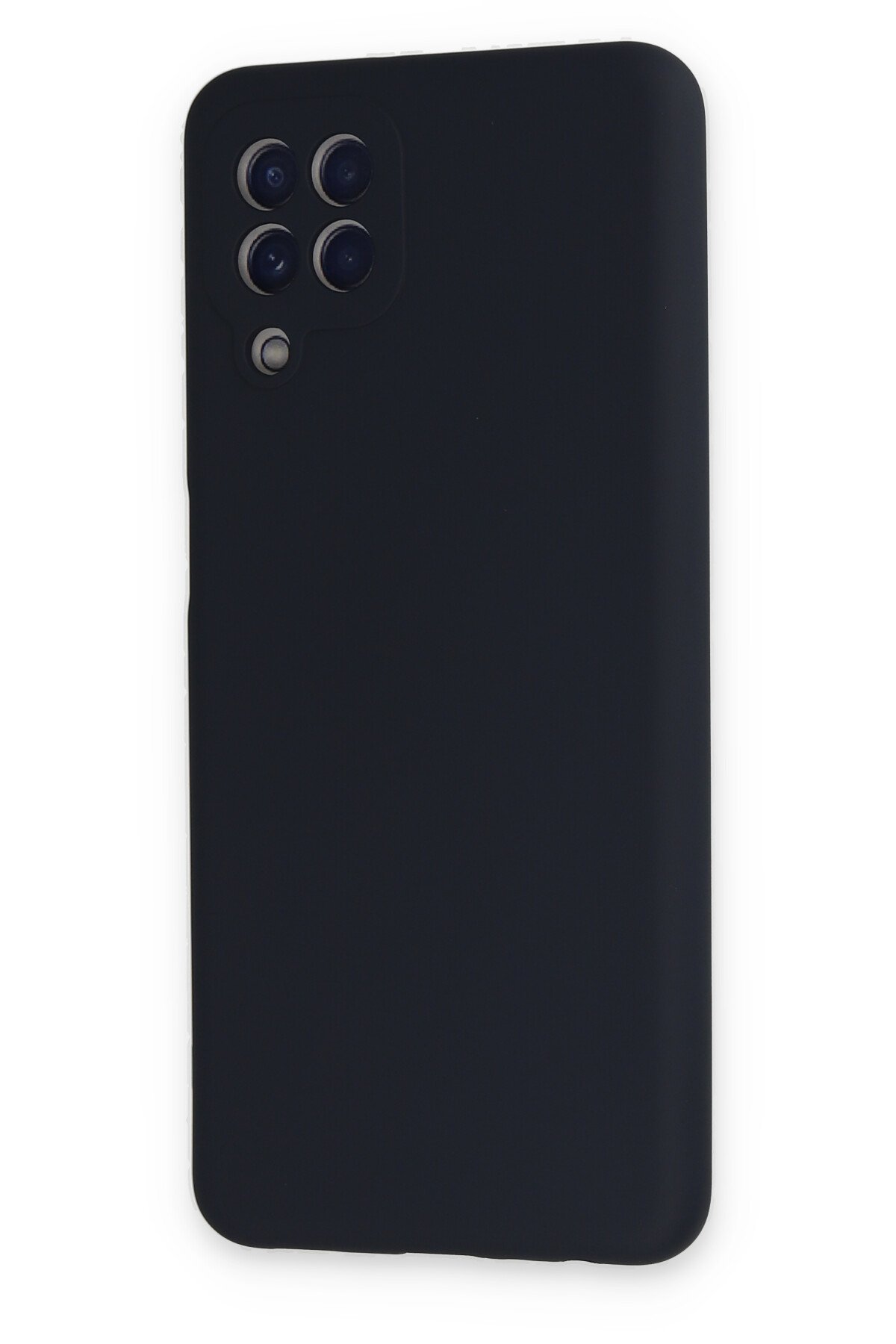 Newface Samsung Galaxy M22 Kılıf Nano içi Kadife Silikon - Lacivert