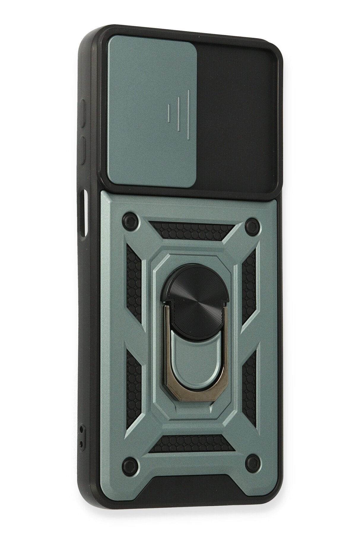 Newface Samsung Galaxy M22 Kılıf Montreal Silikon Kapak - Yeşil