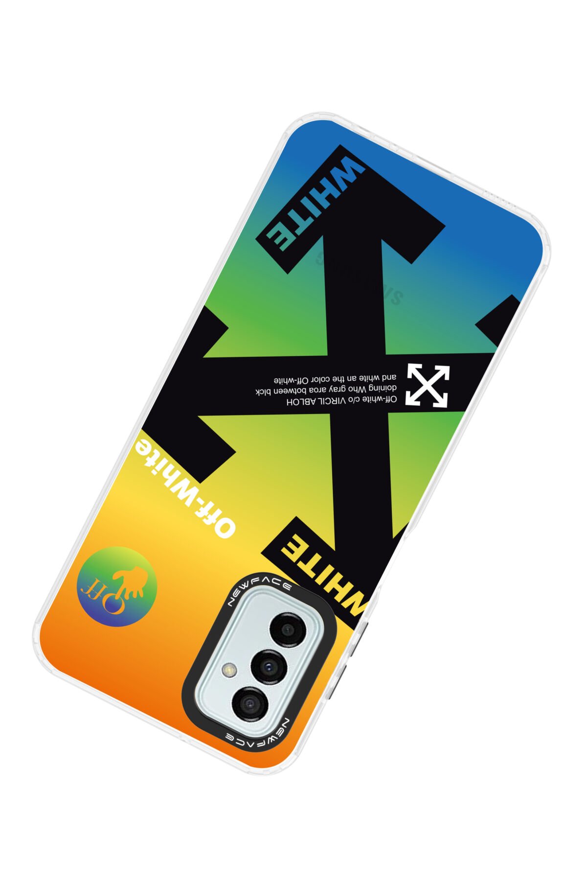 Newface Samsung Galaxy M23 Kılıf Volet Silikon - Beyaz