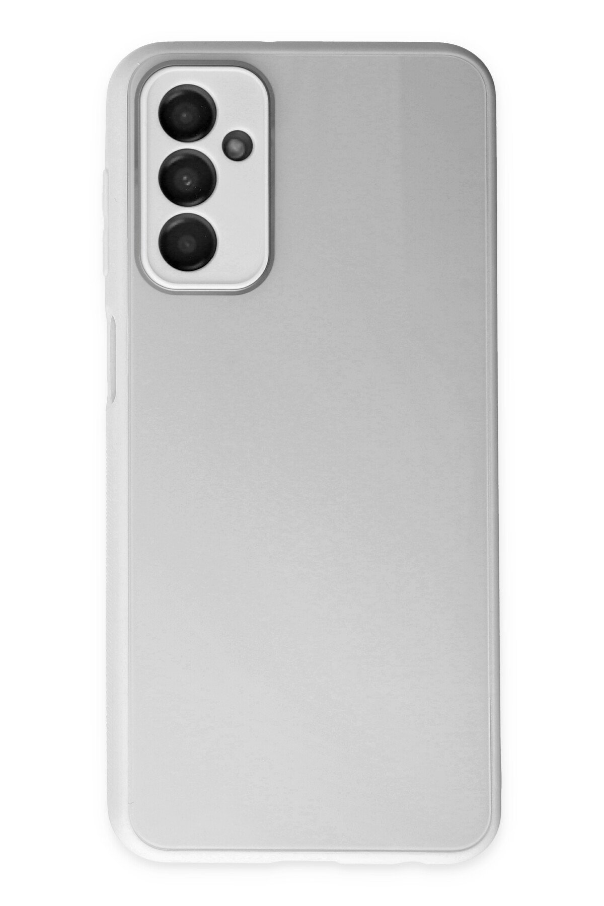 Newface Samsung Galaxy M23 Kılıf Platin Silikon - Sarı