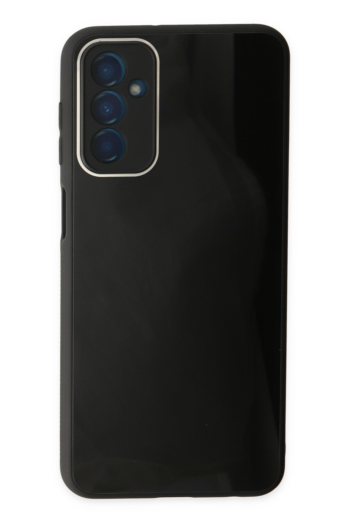 Newface Samsung Galaxy M23 Kılıf Nano içi Kadife Silikon - Turuncu