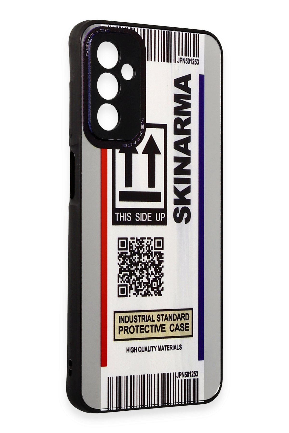 Newface Samsung Galaxy M23 Kılıf Esila Silikon - Gri