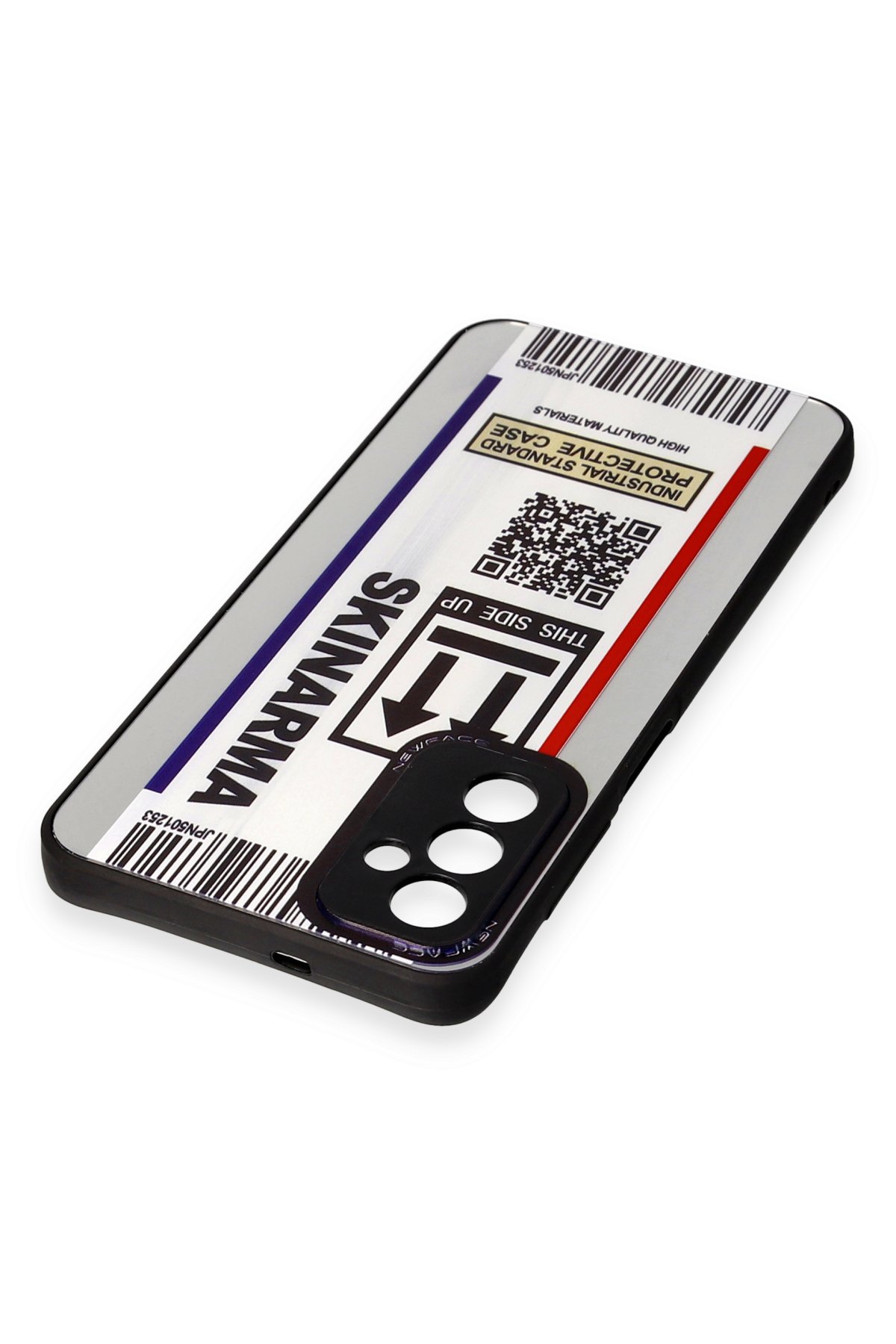 Newface Samsung Galaxy M23 Kılıf Esila Silikon - Gri