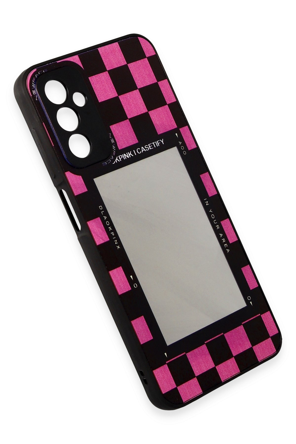 Newface Samsung Galaxy M23 Kılıf Esila Silikon - Siyah