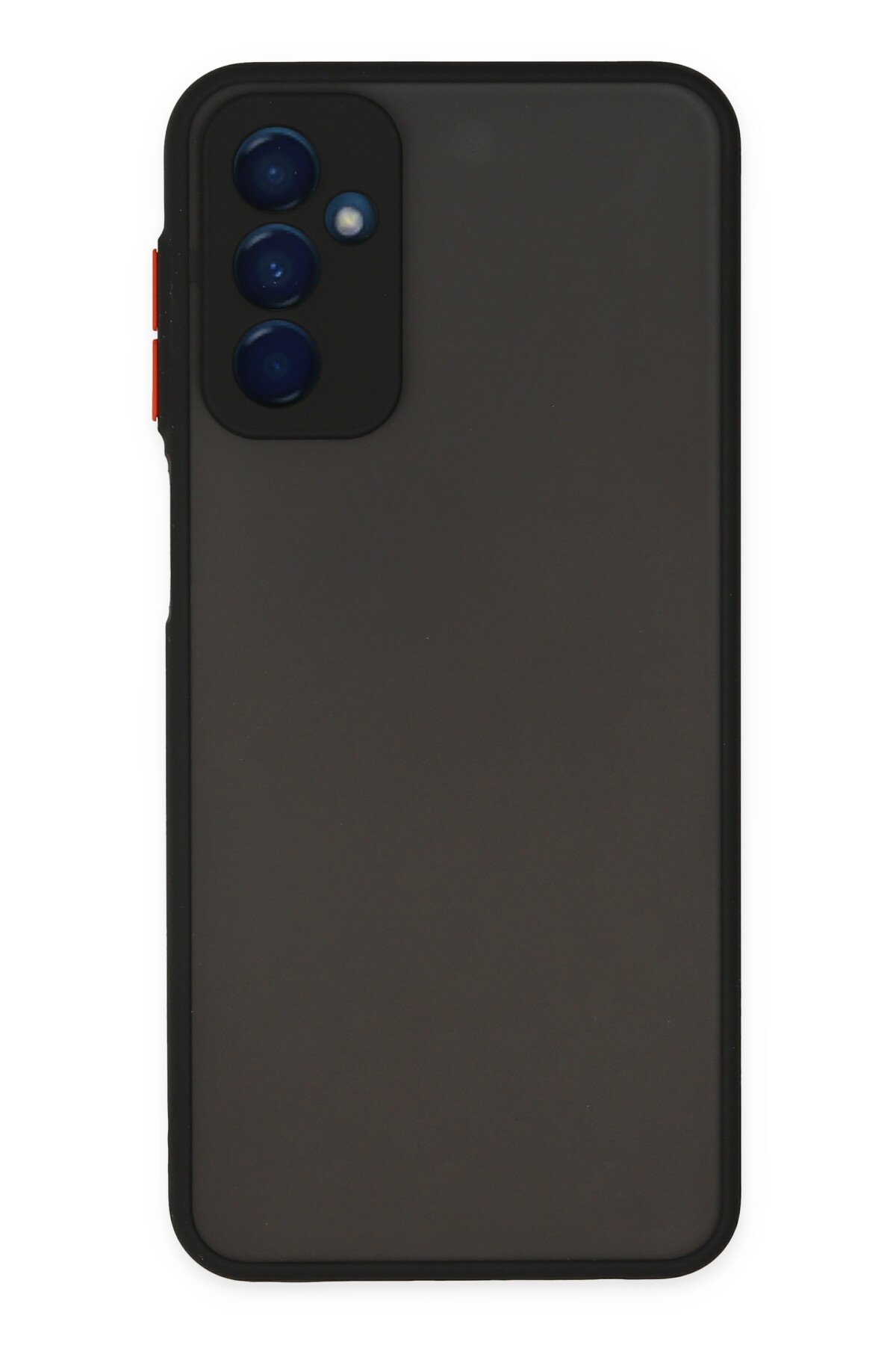 Newface Samsung Galaxy M23 Kılıf Glass Kapak - Beyaz